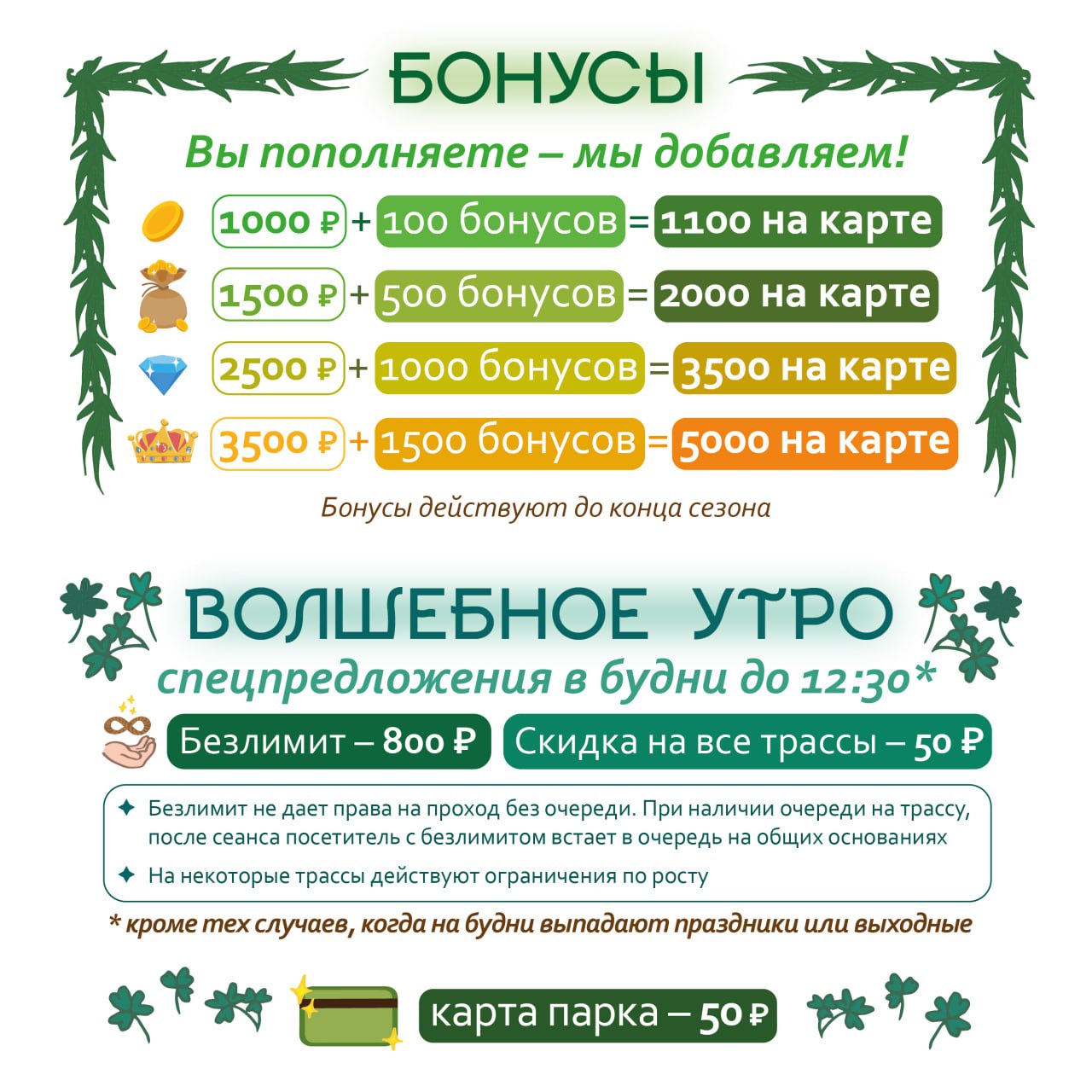 Бонусы Эльф 2025 Бонусы Эльф 2025